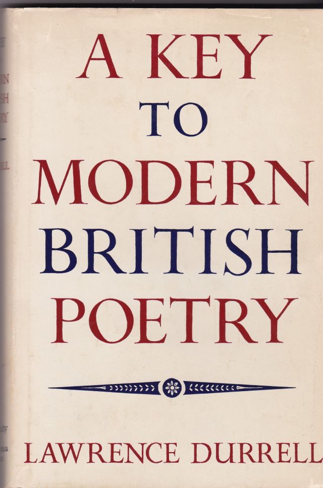 Image for A Key to Modern British Poetry